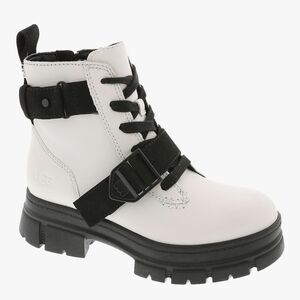 UGG White and Black Boots